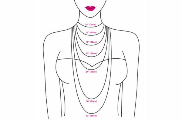 How to measure a necklace?