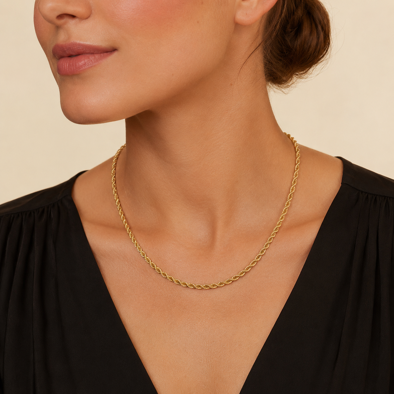 Classic Rope Chain Necklace