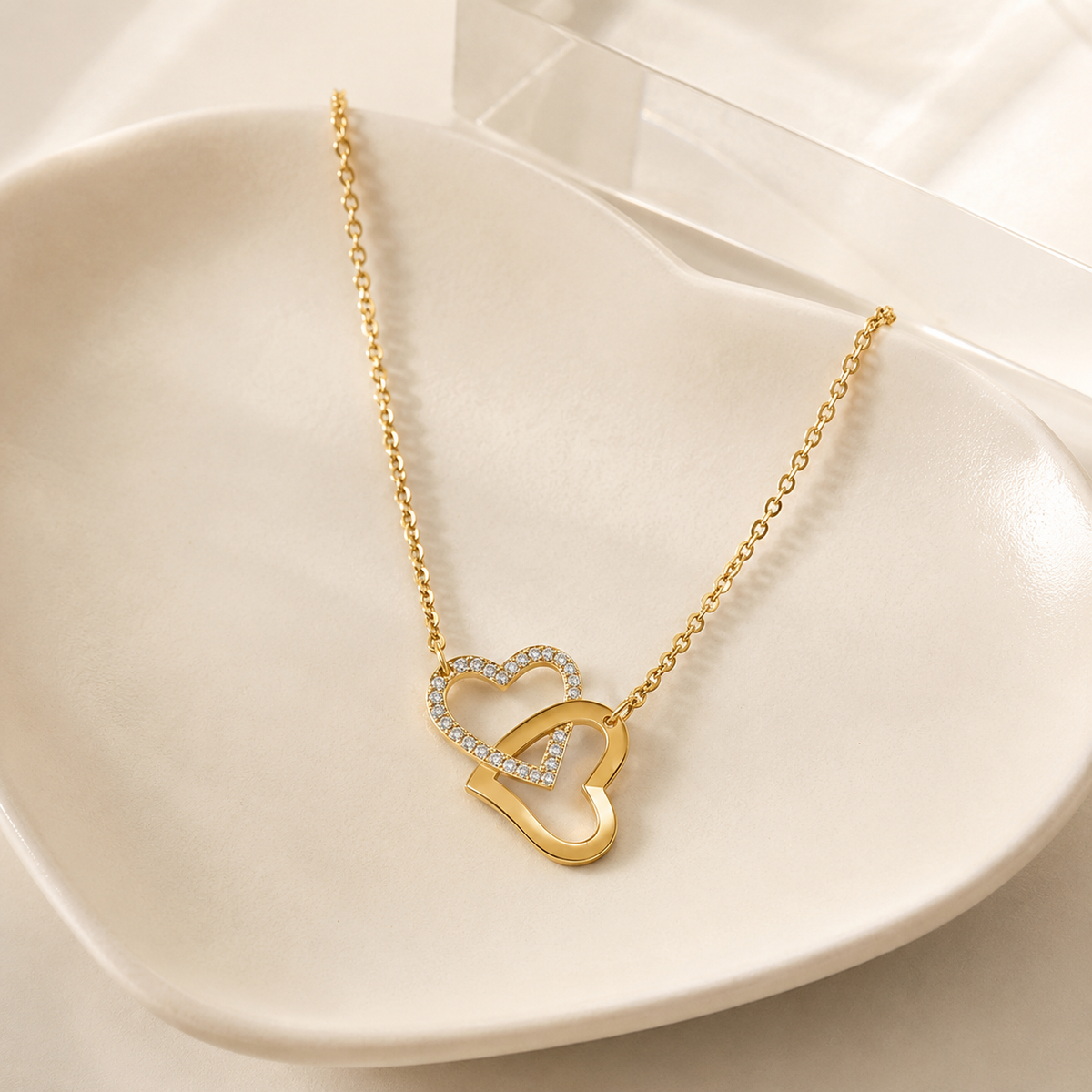 Entwined Hearts Necklace