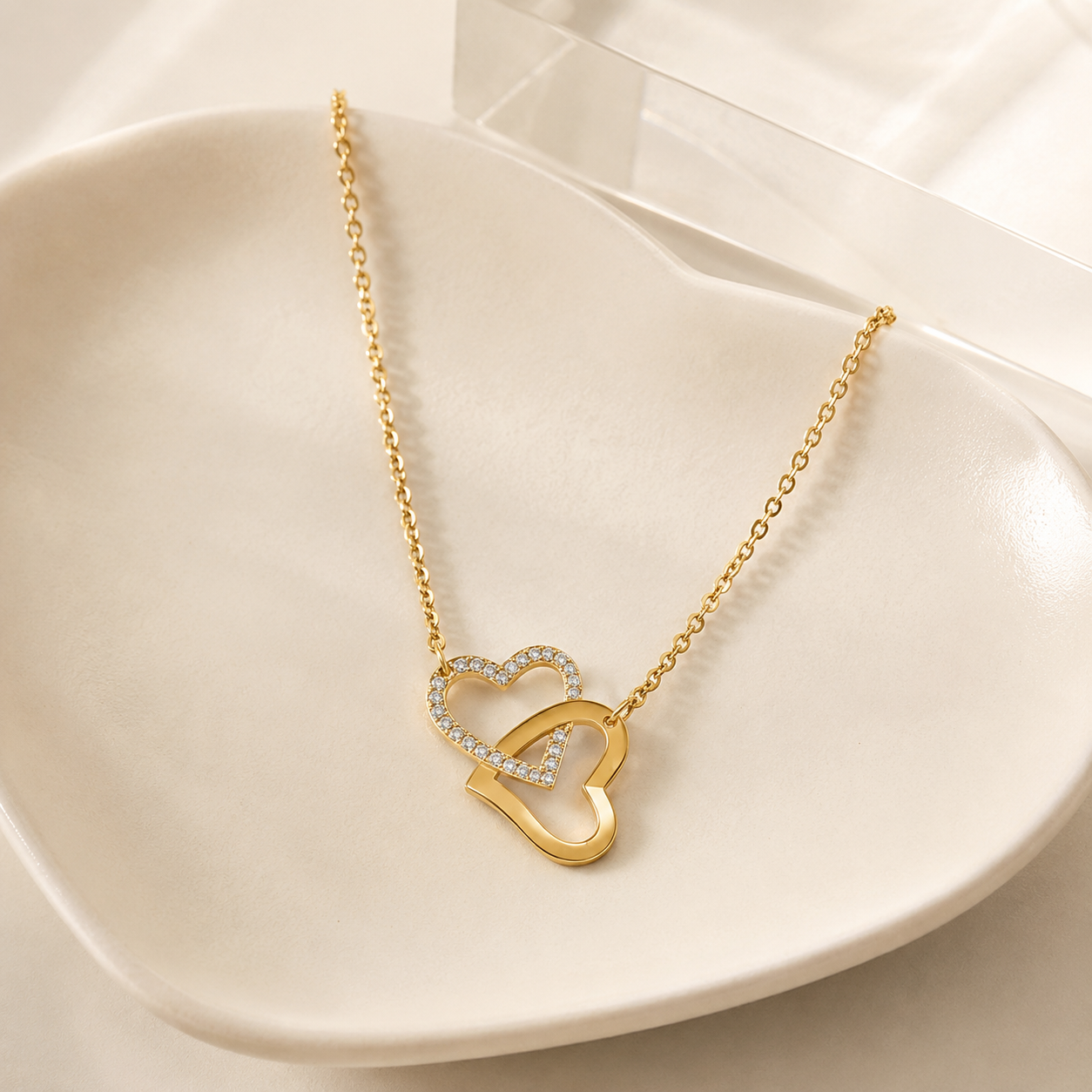 Entwined Hearts Necklace