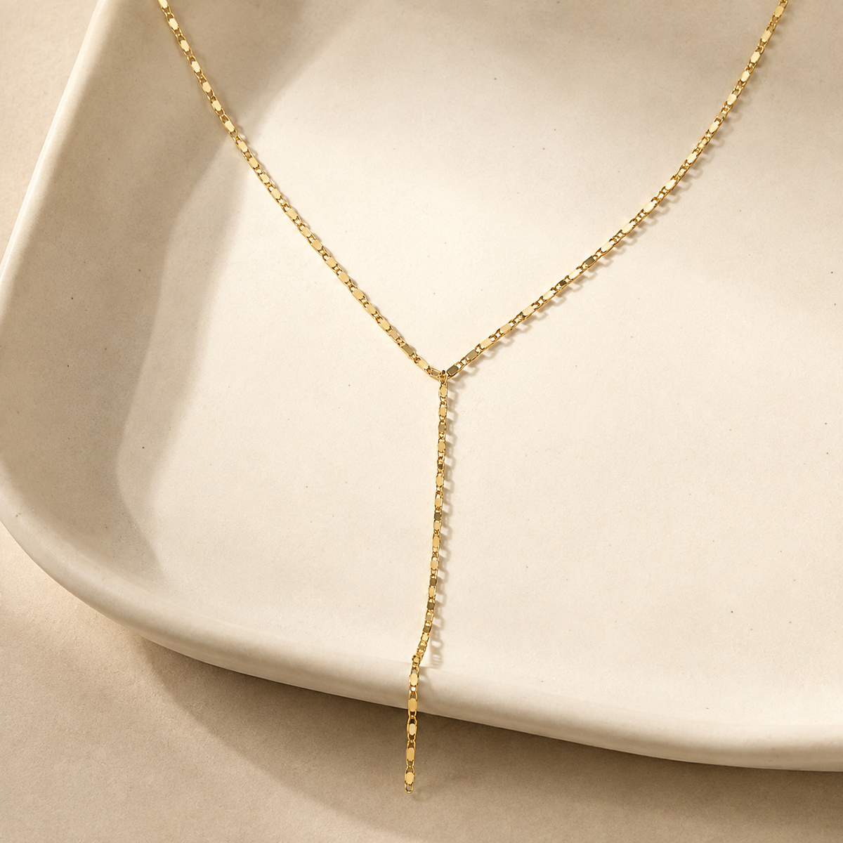 Dainty Y Necklace