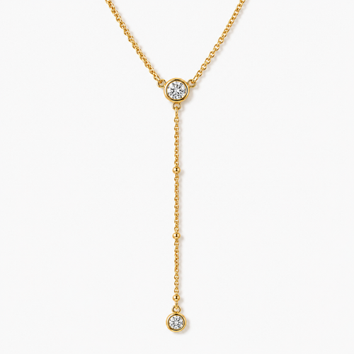 Long Y Necklace