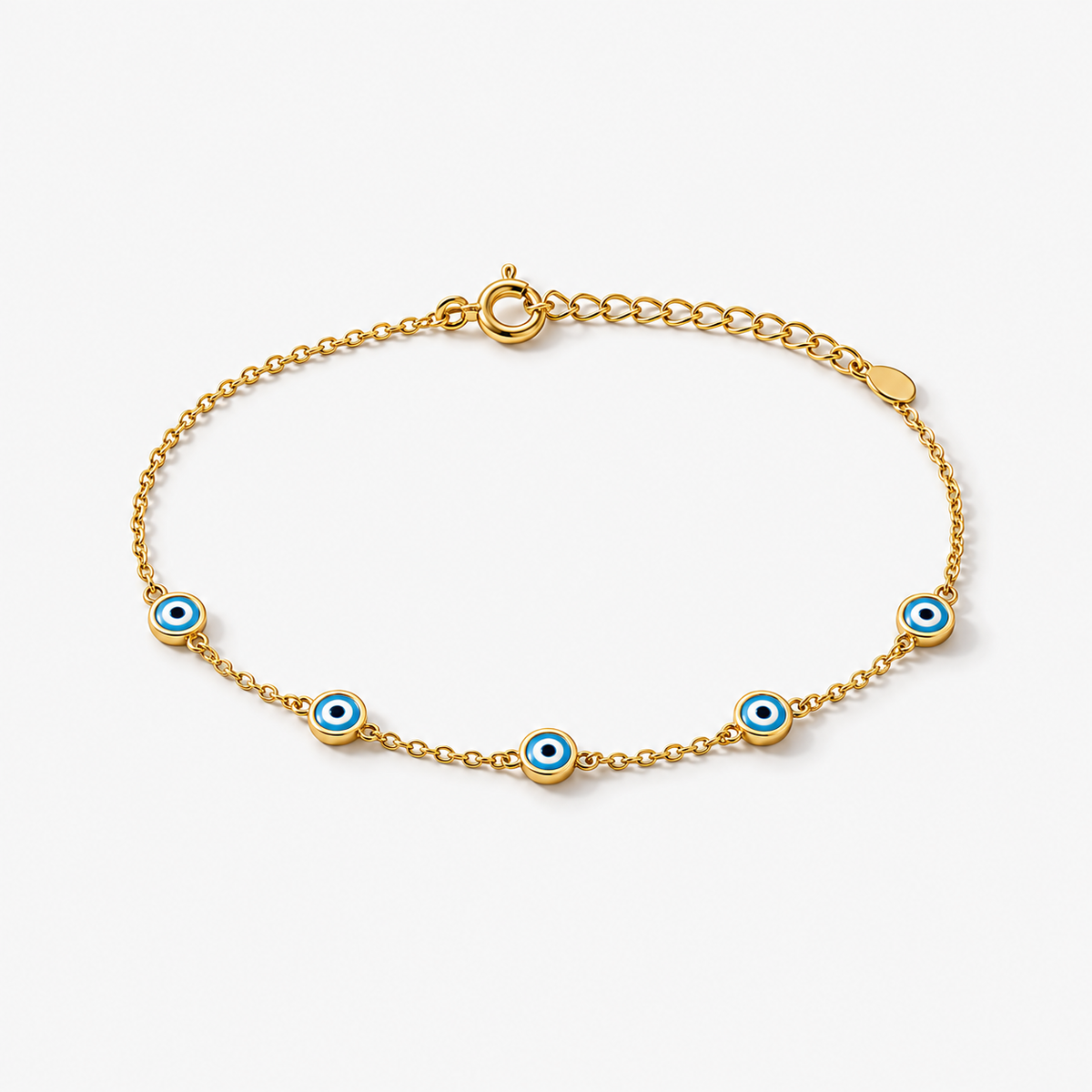 Turkish Evil Eye Charm Bracelet