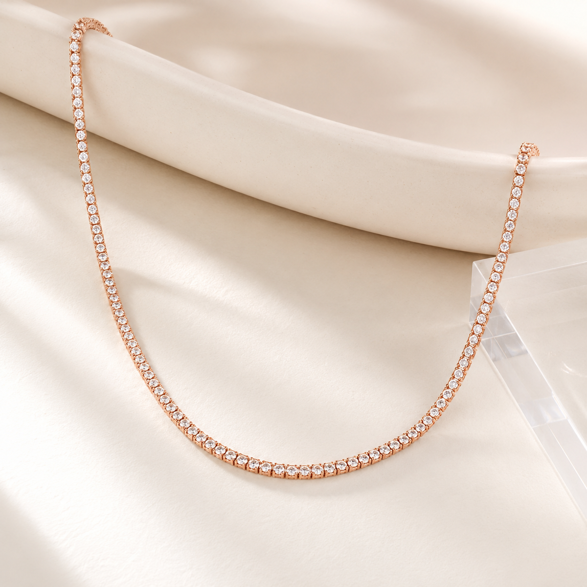 Classic Tennis Choker Necklace
