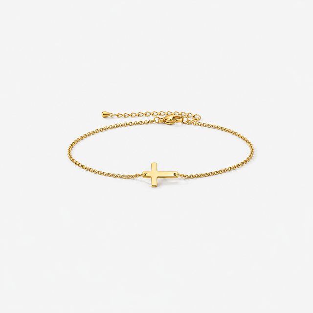Simple Cross Bracelet