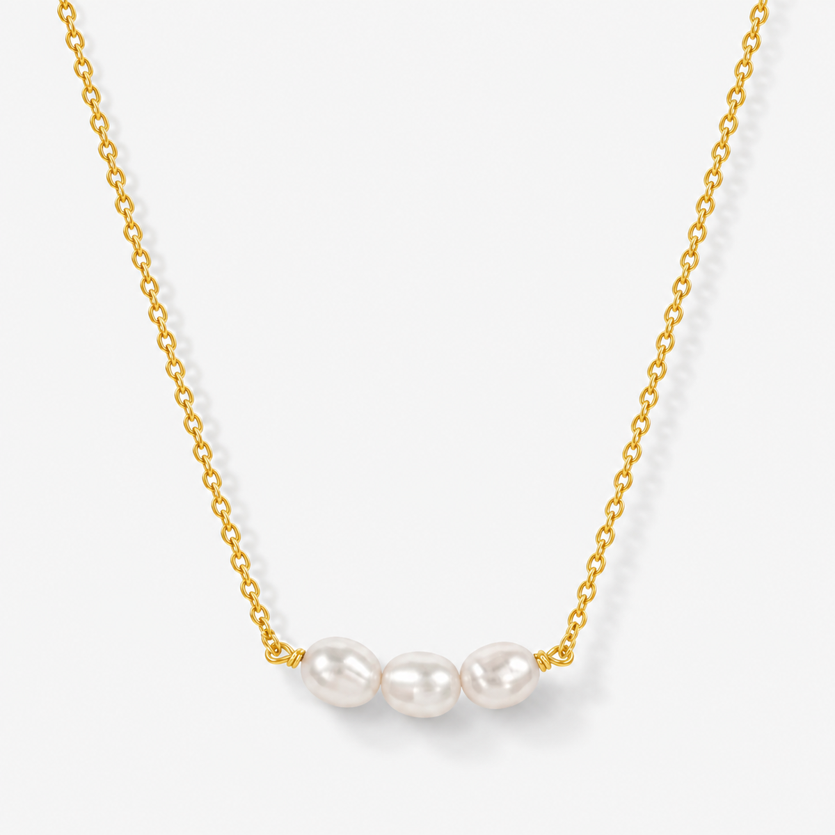 Classic Pearl Choker Necklace