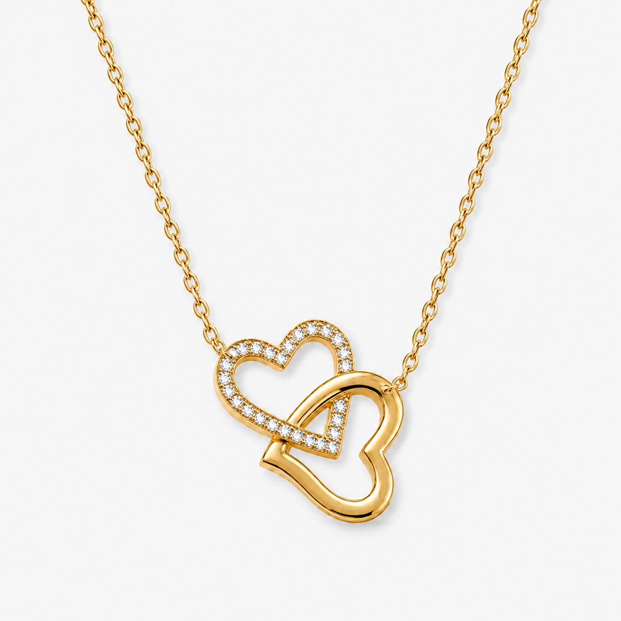 Entwined Hearts Necklace