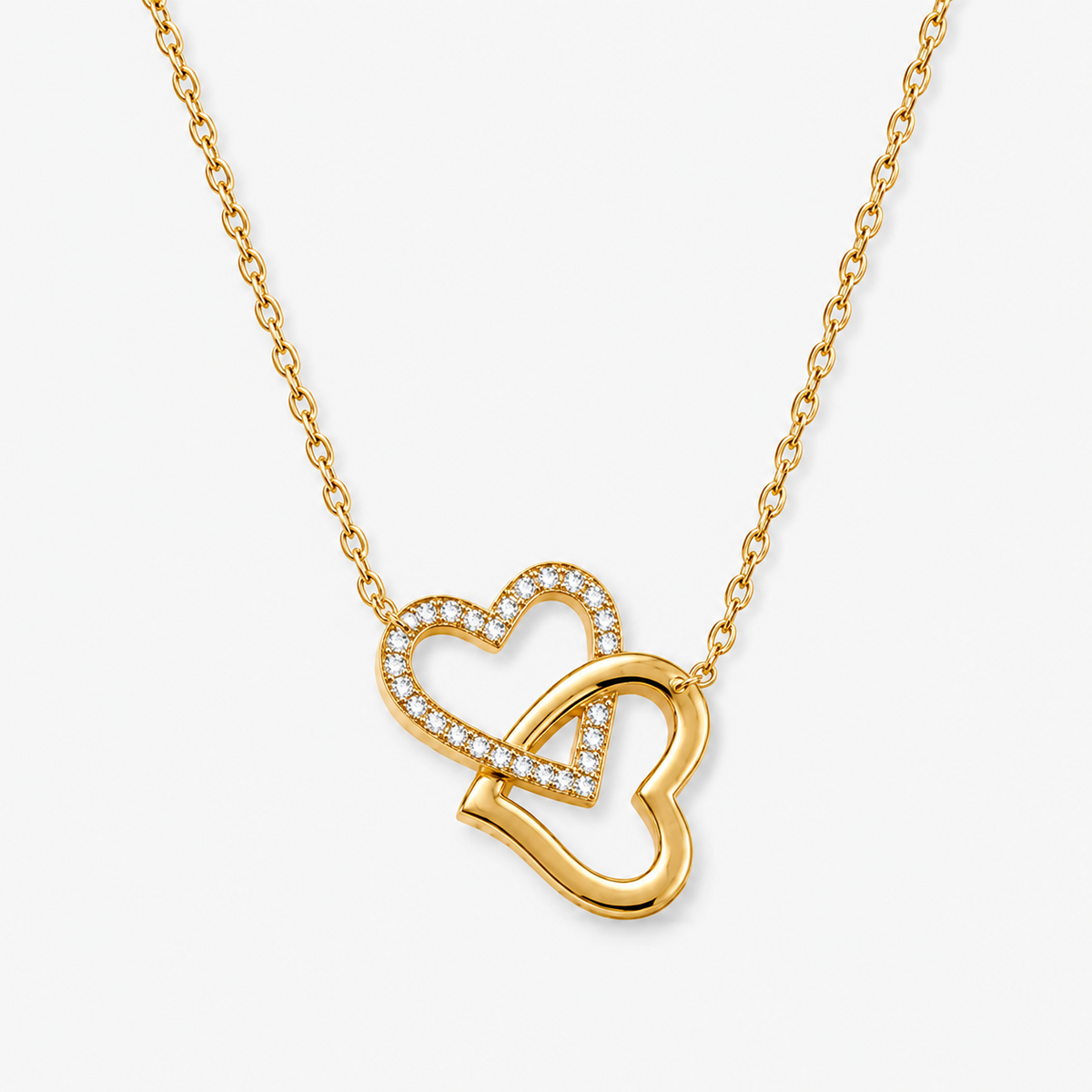 Entwined Hearts Necklace