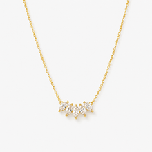Five Marquise CZ Necklace