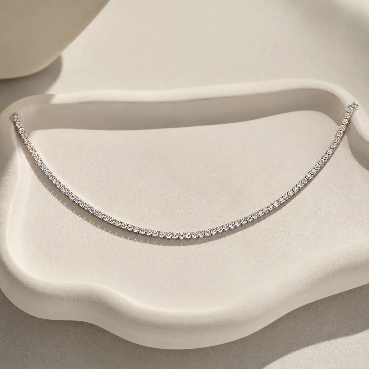 Classic Tennis Choker Necklace