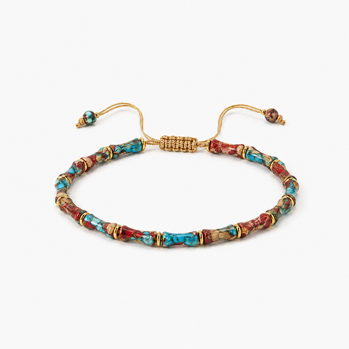 Imperial Jasper Beaded Bracelet