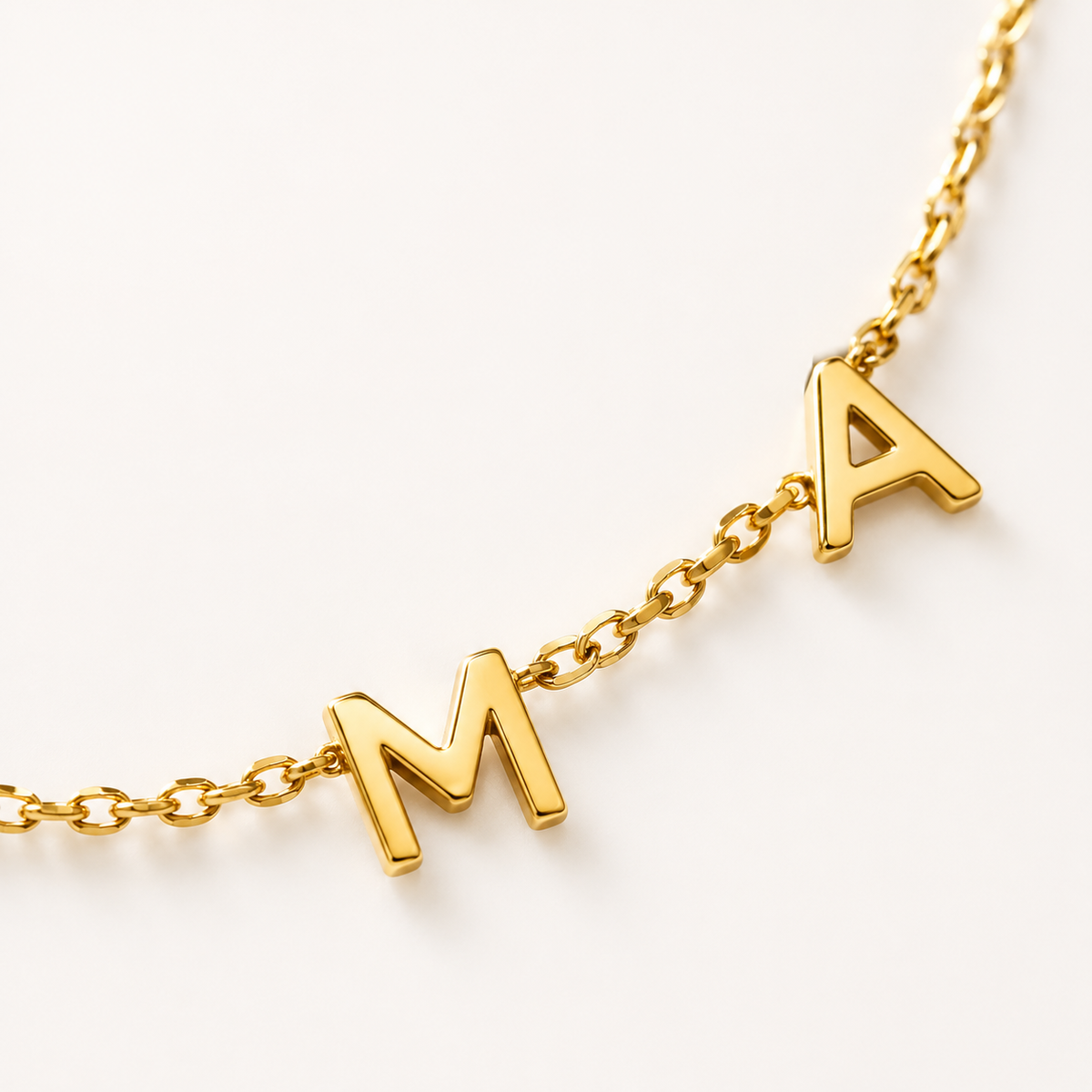 Simple MAMA Letter Necklace