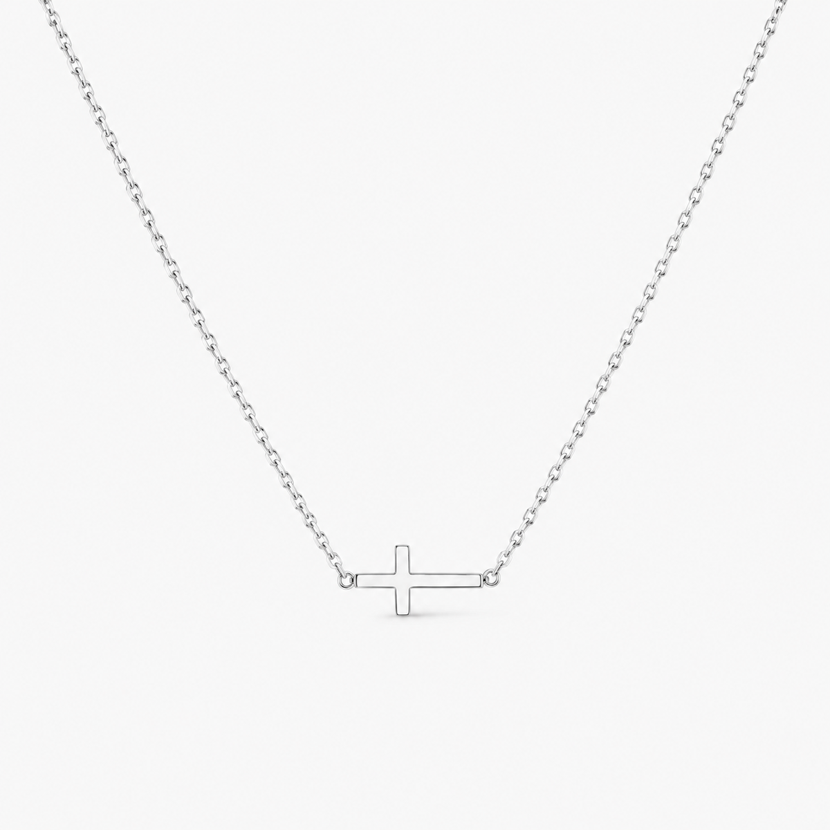 Mini Cross Pendant Choker