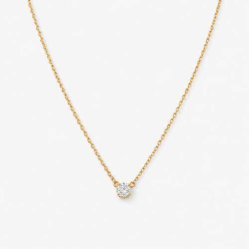 hiny CZ Pendant Necklace