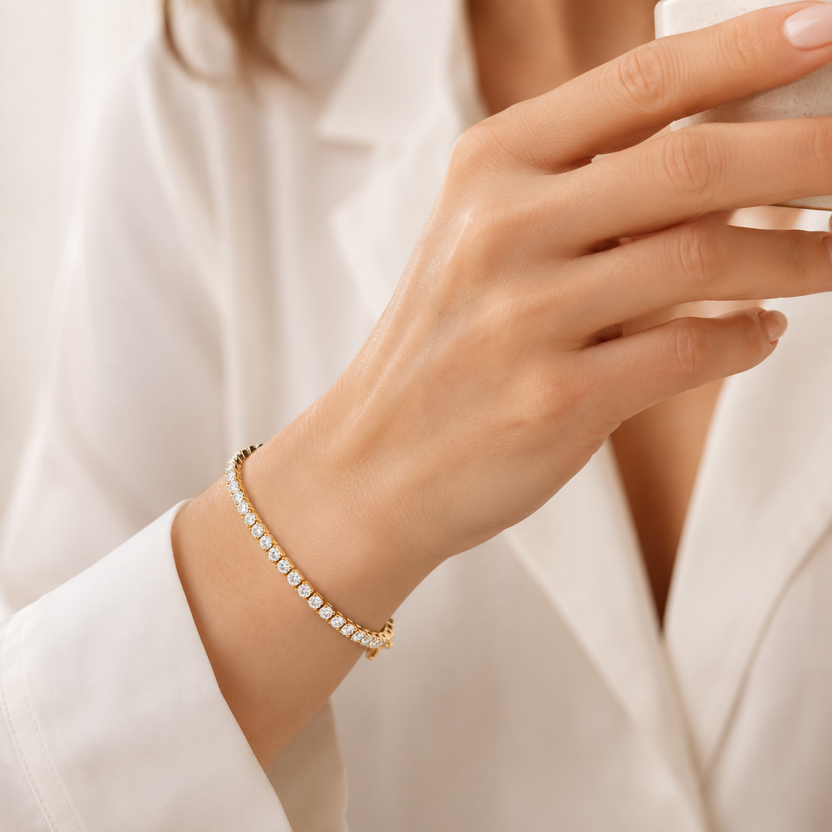 Classic CZ Tennis Bracelet