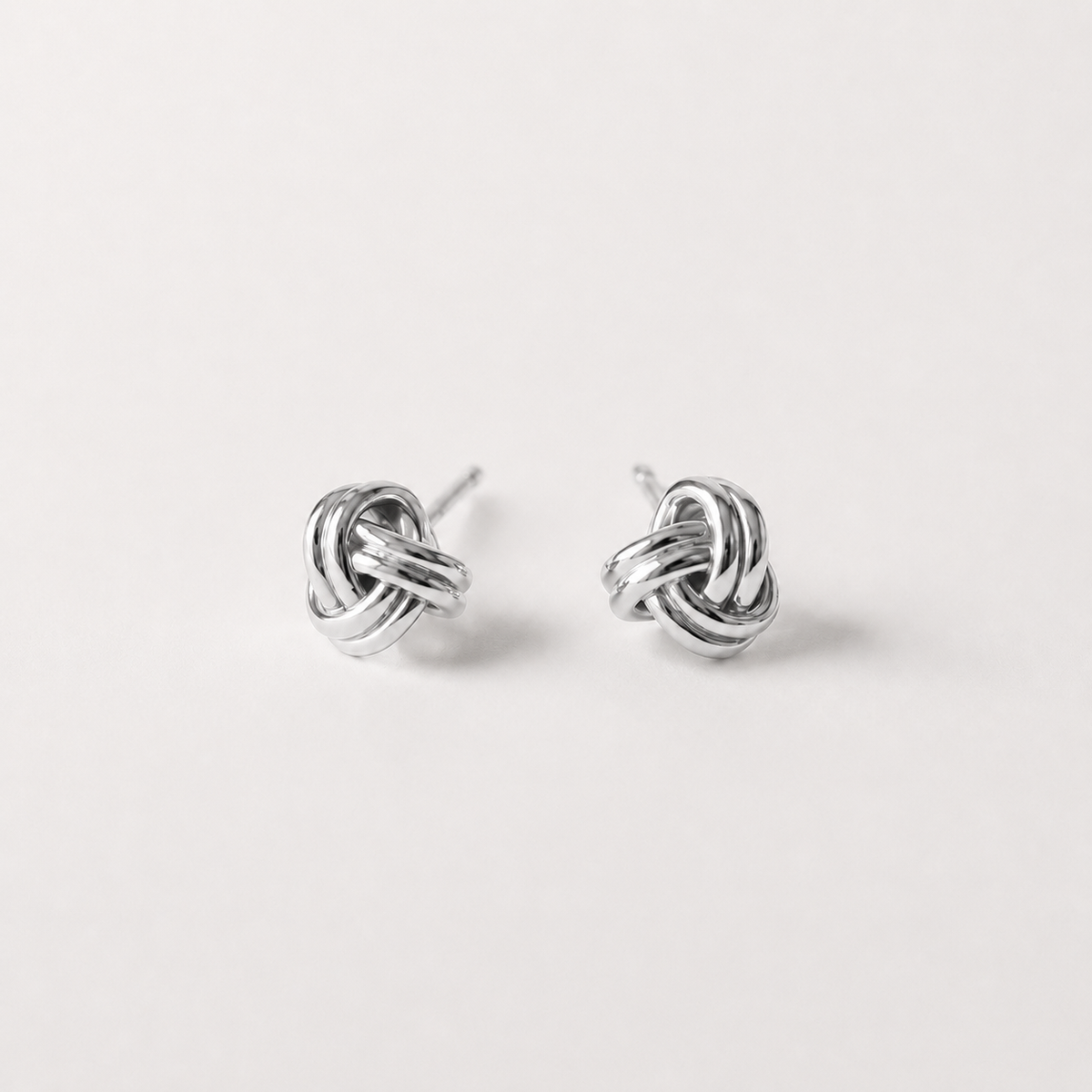 Love Knot Stud Earrings