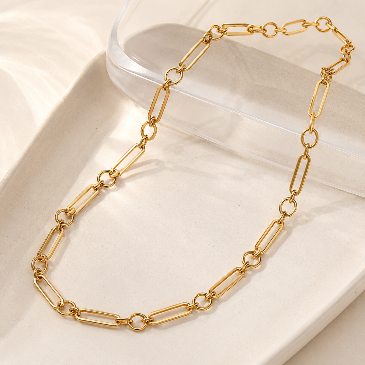 Paperclip Chain Necklace