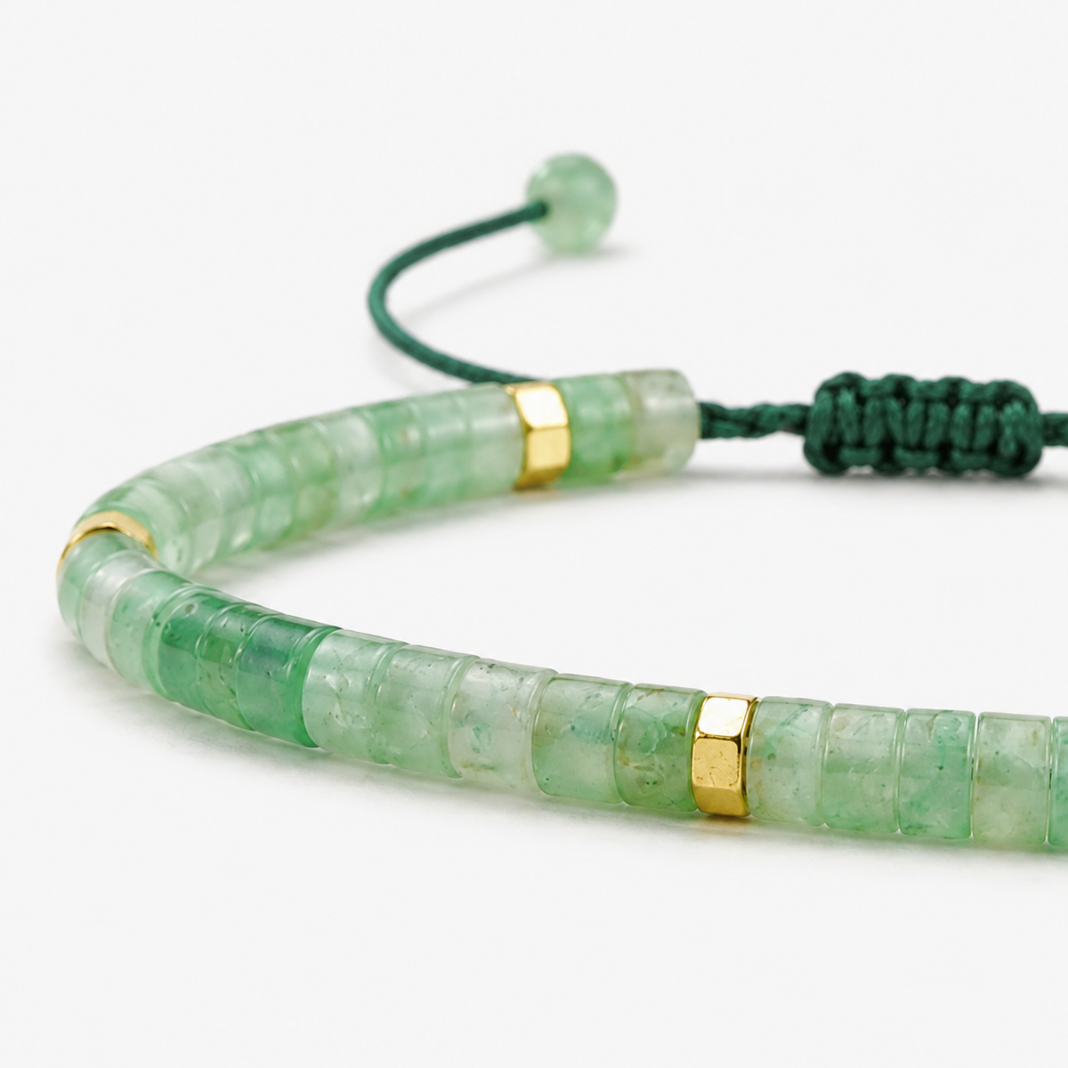 Green Aventurine Gemstone Bracelet