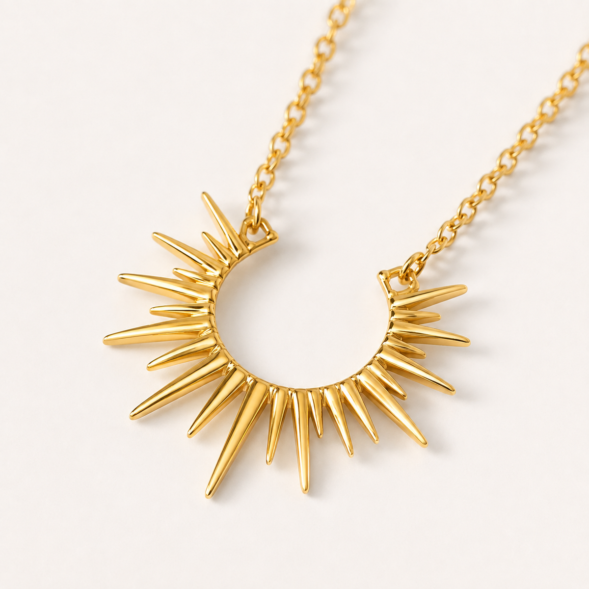 Sunburst Pendant Necklace