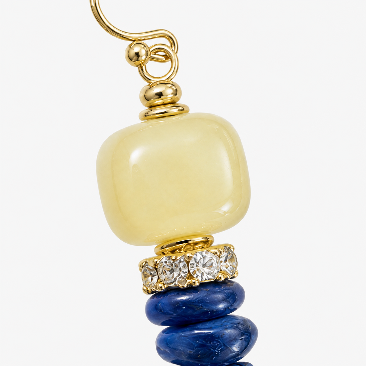 Kyanite Crystal Dangle Earrings
