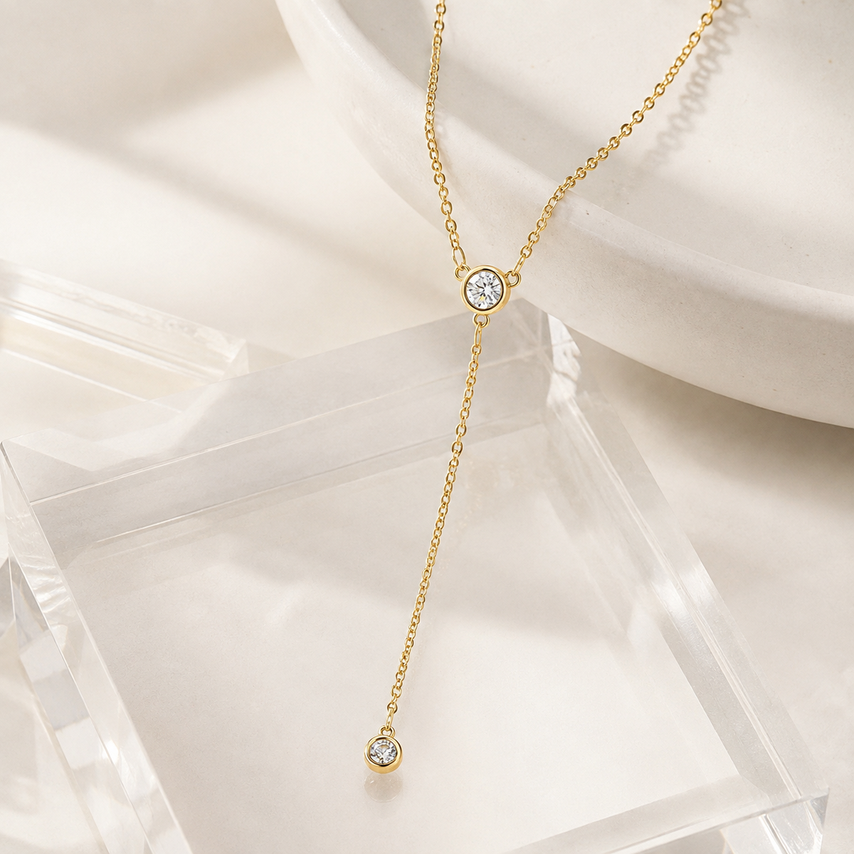 Long Y Necklace