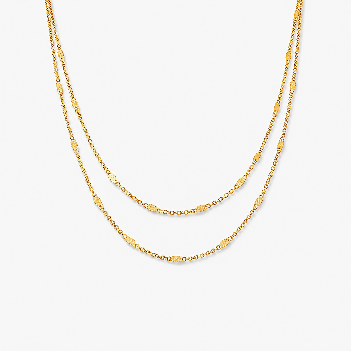 Dainty Layered Dot Necklace