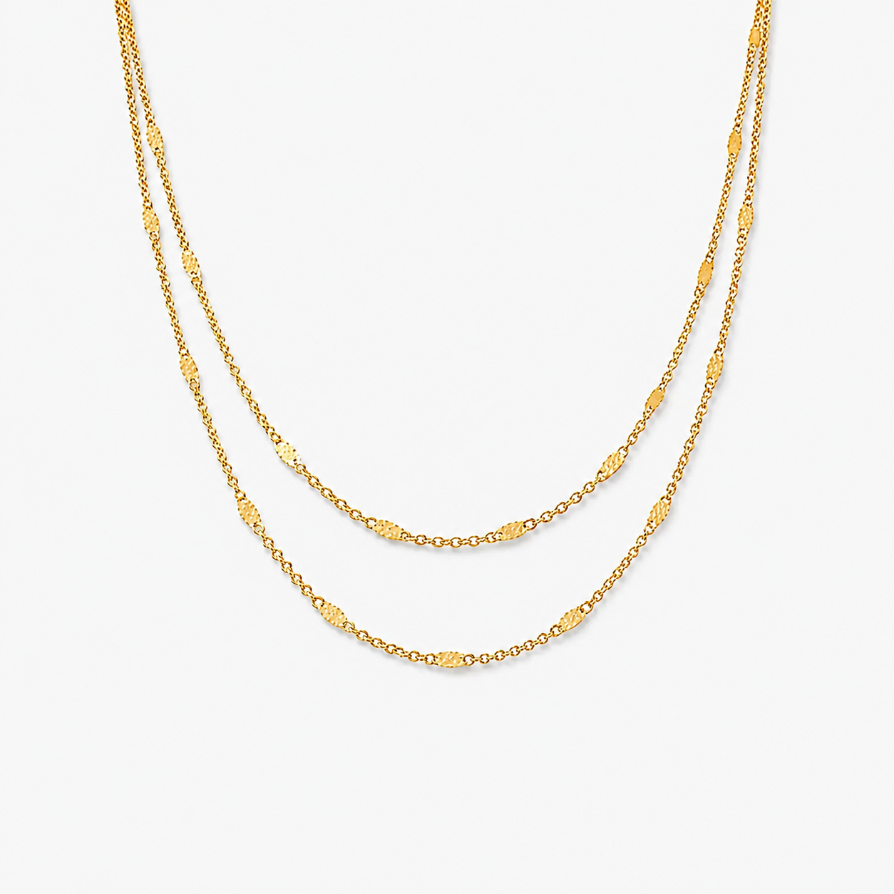 Dainty Layered Dot Necklace