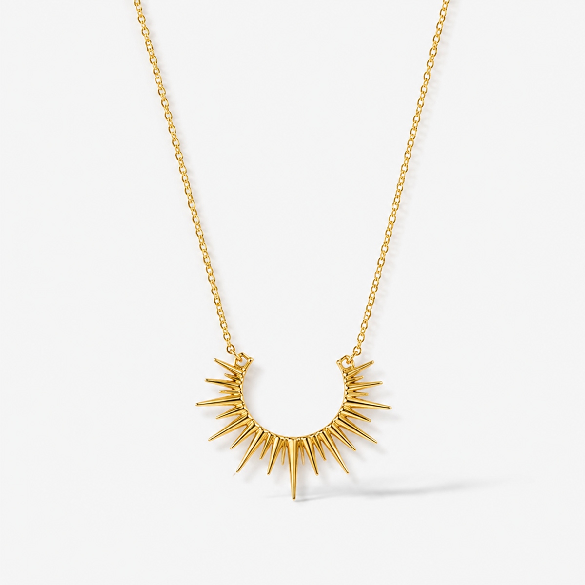 Sunburst Pendant Necklace