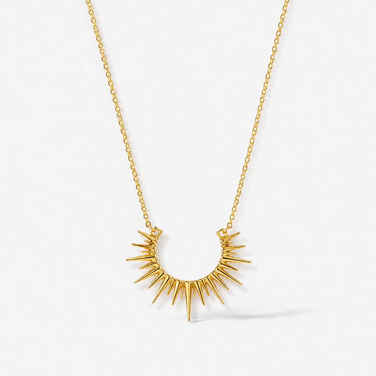 Sunburst Pendant Necklace