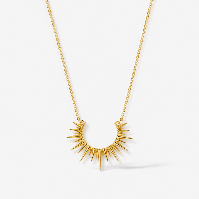 Sunburst Pendant Necklace