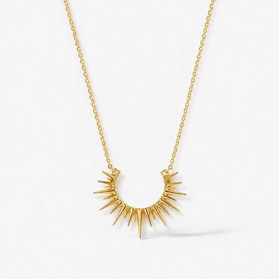 Sunburst Pendant Necklace
