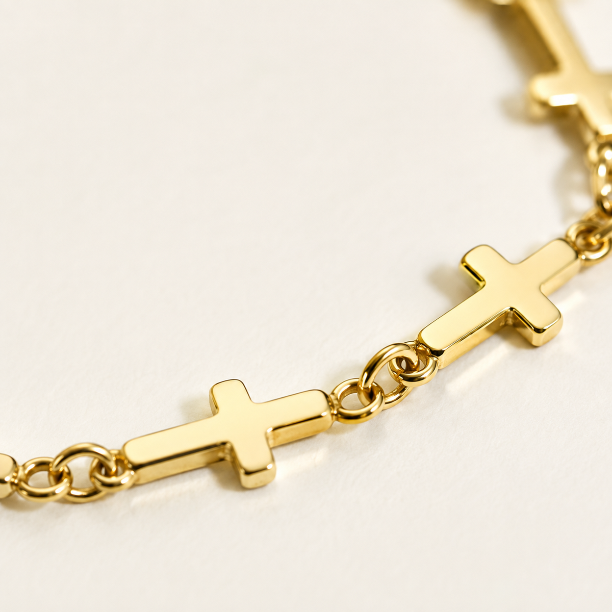 Dainty Cross Choker Necklace