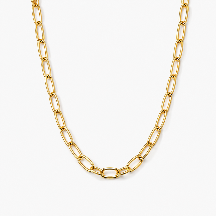 Paperclip Choker Necklace
