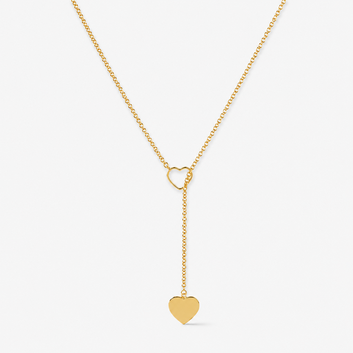 Heart Y Necklace