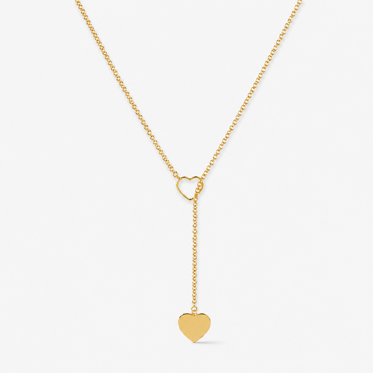 Heart Y Necklace
