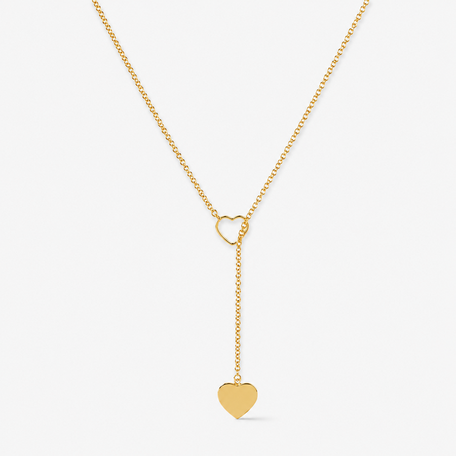 Heart Y Necklace