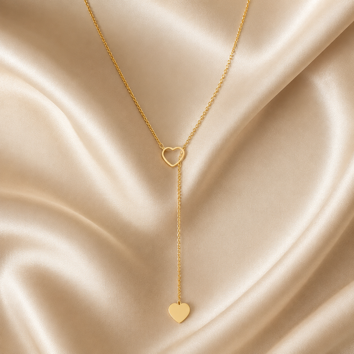Heart Y Necklace