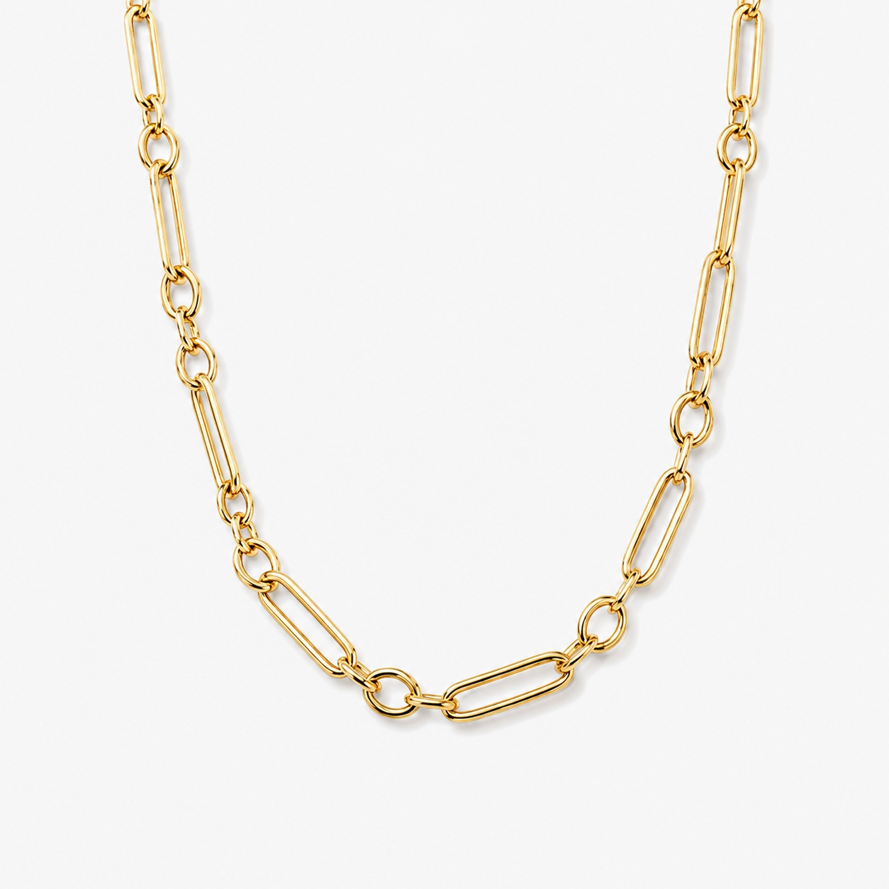 Paperclip Chain Necklace