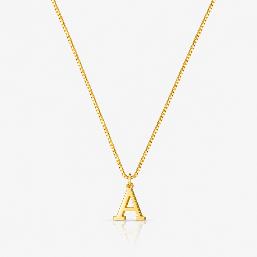 A-Z Initial Letter Necklace