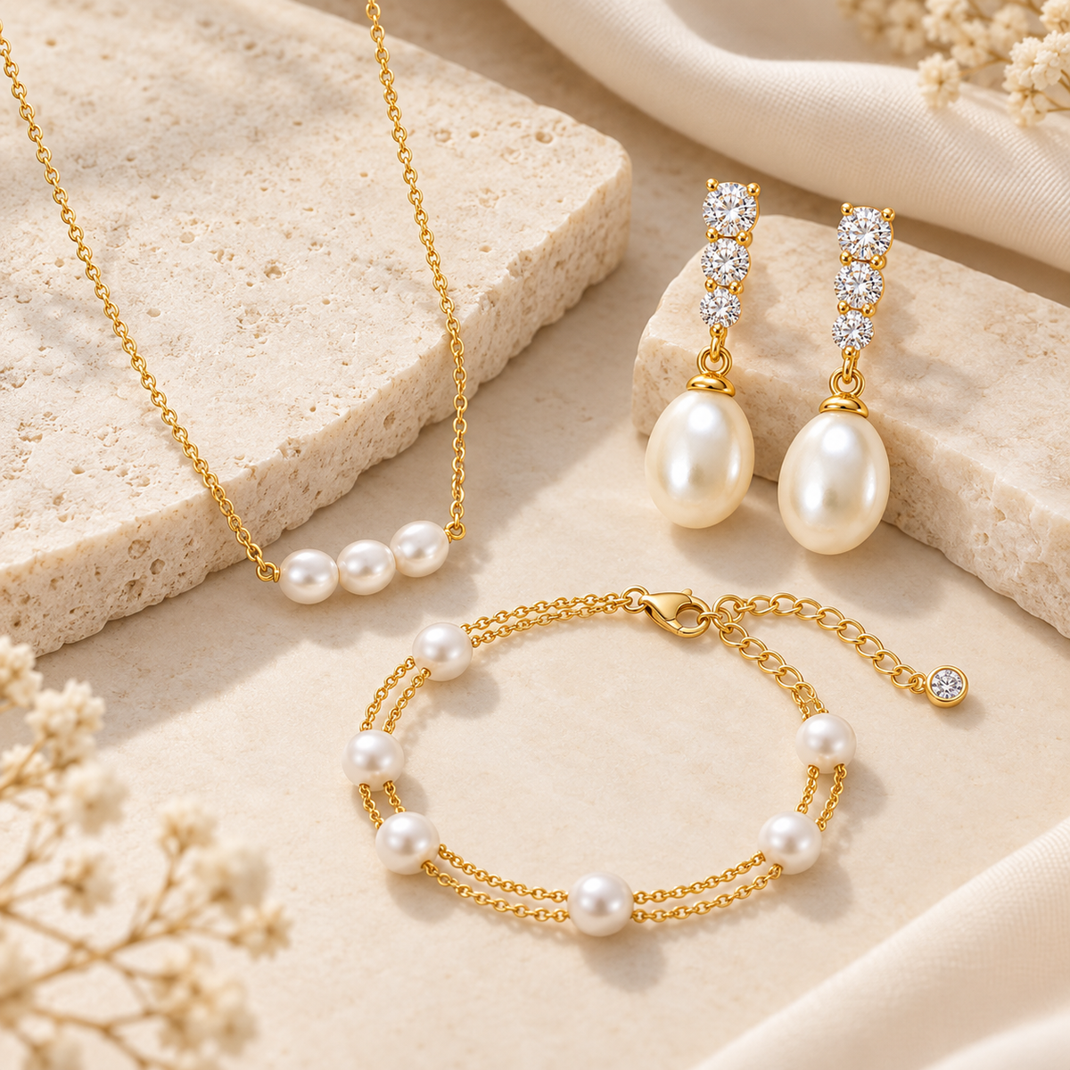 Bridal Pearl Set