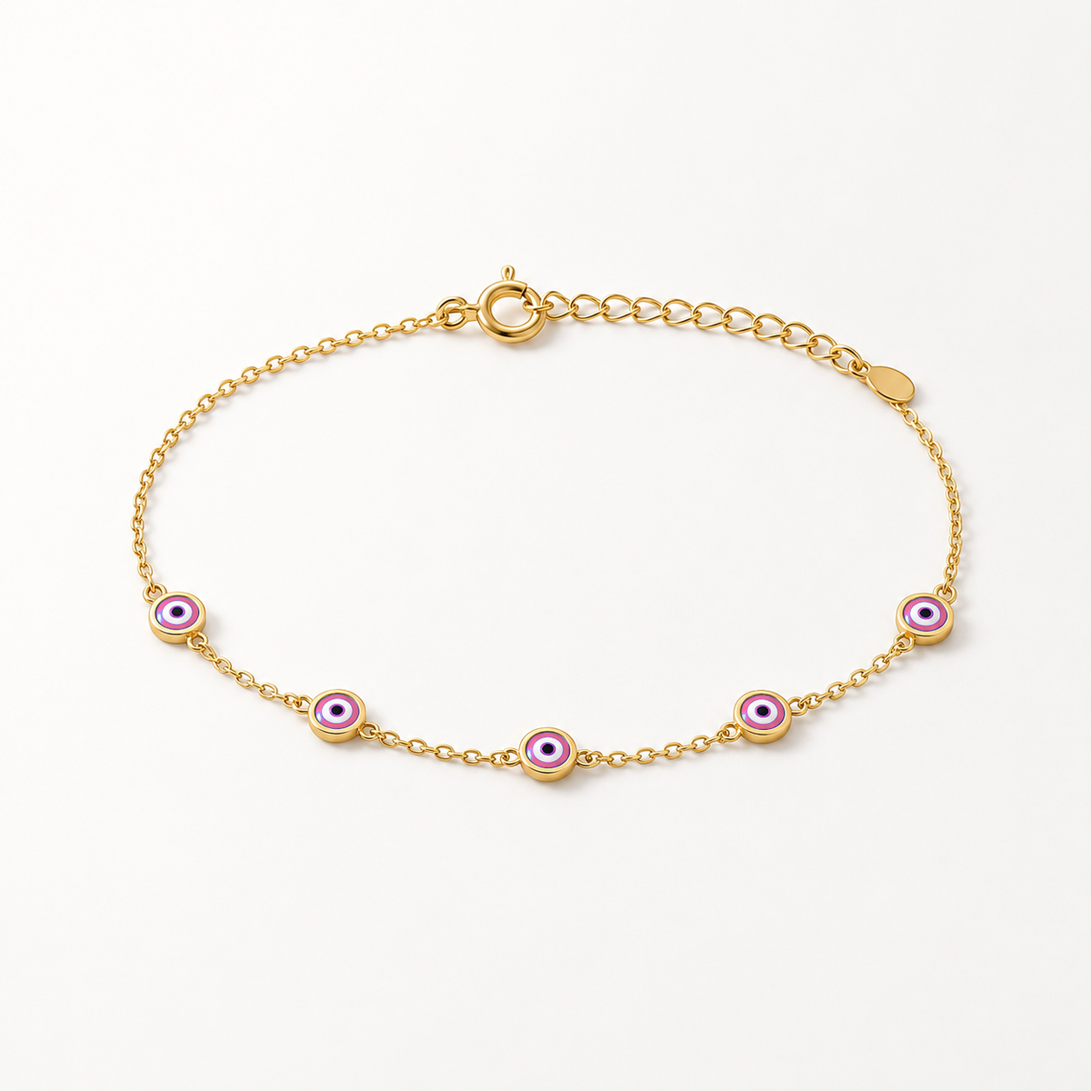Turkish Evil Eye Charm Bracelet
