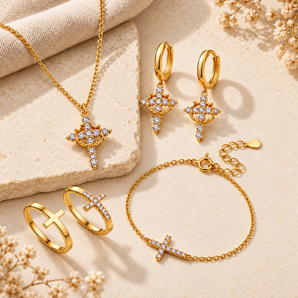 Crown Cross Set