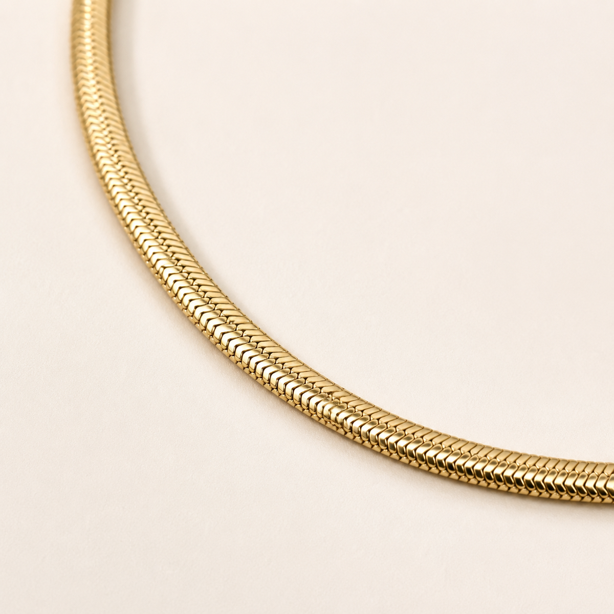 3mm Snake Chain Necklace