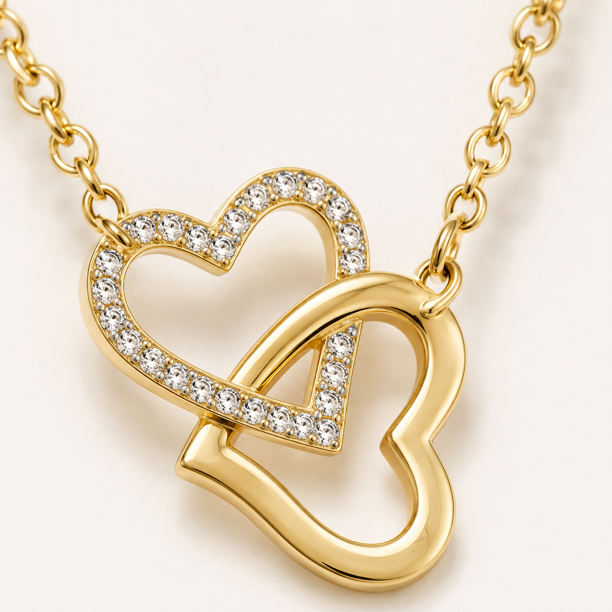 Entwined Hearts Necklace