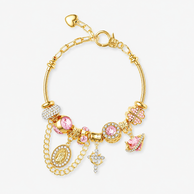 Aurora Two-Tone Snake Chain Bracelet