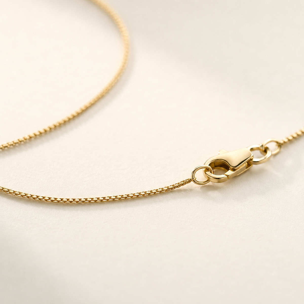Simple Flat Snake Chain Necklace