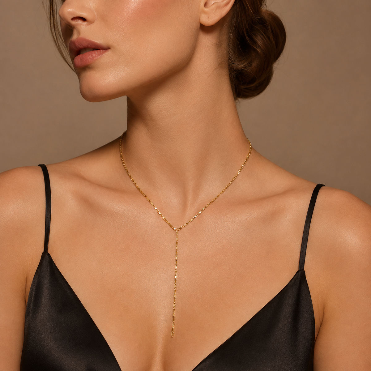 Dainty Y Necklace