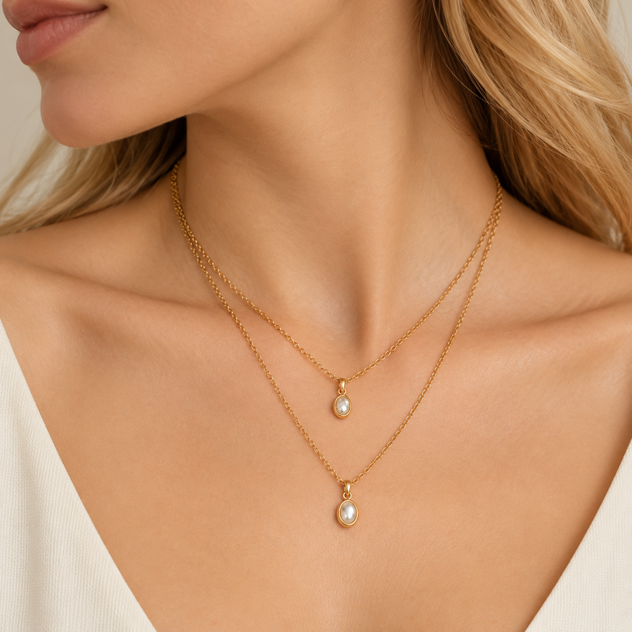 Layered Cubic Zirconia Necklace