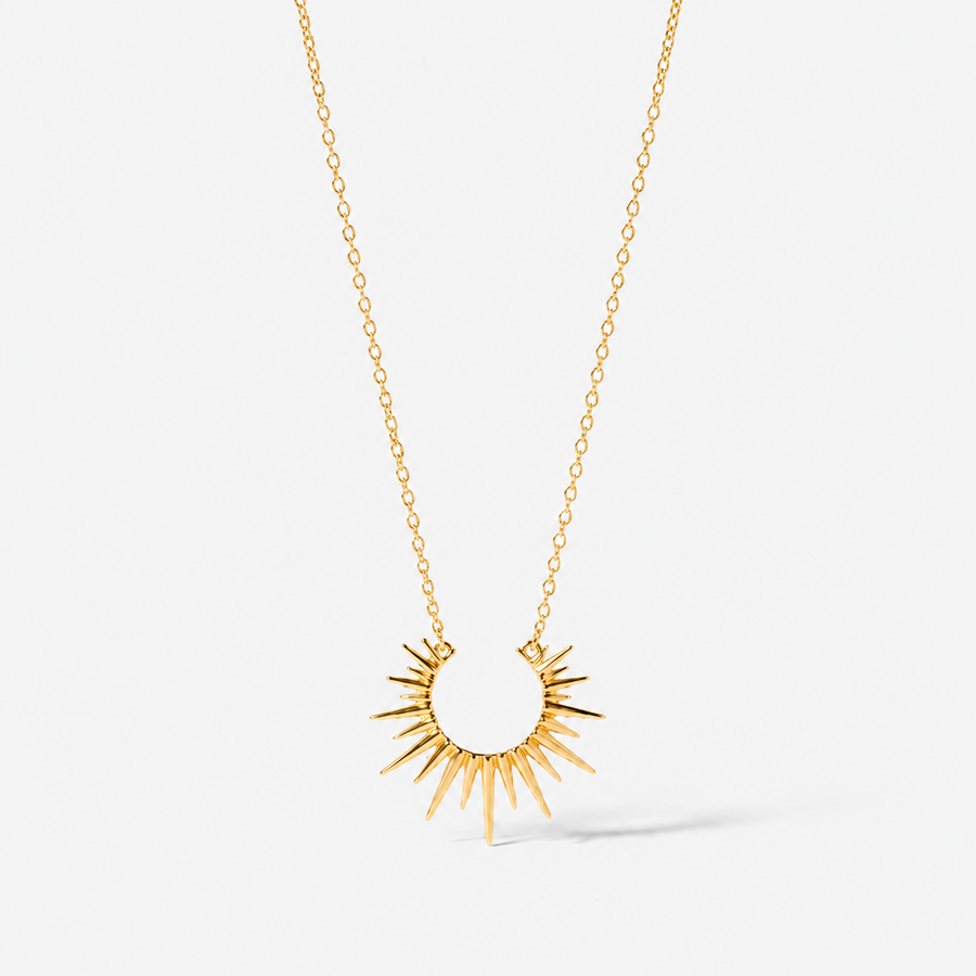 Sunburst Pendant Necklace