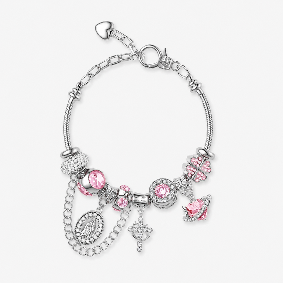 Aurora Two-Tone Snake Chain Bracelet